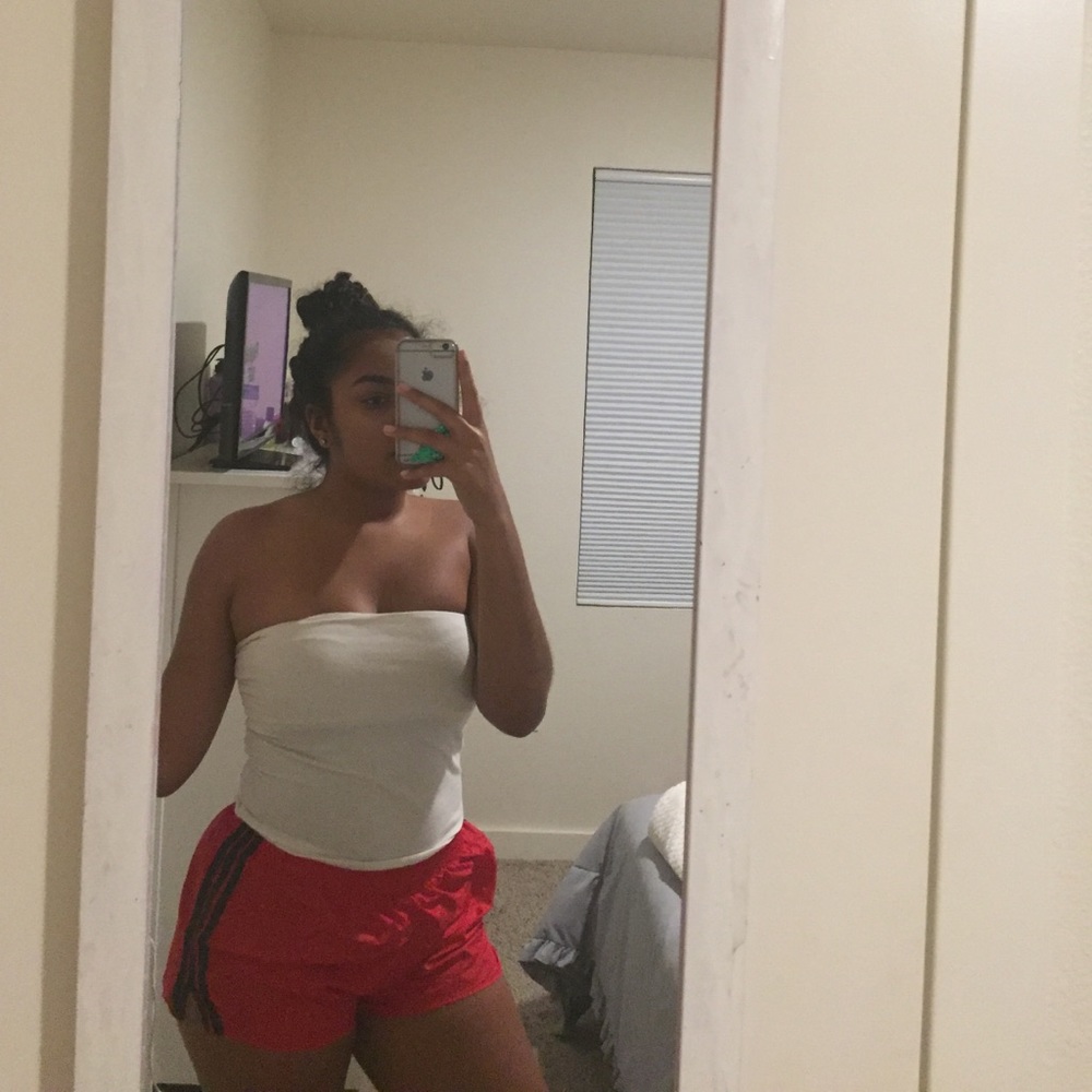 Vintage Adidas track shorts